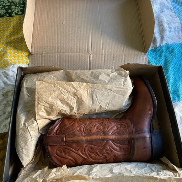 Frye Bruce cowboy boots - Picture 8 of 8